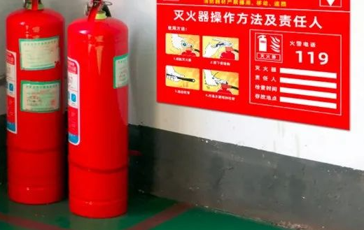滅火器的擺放錯誤示范及防范措施