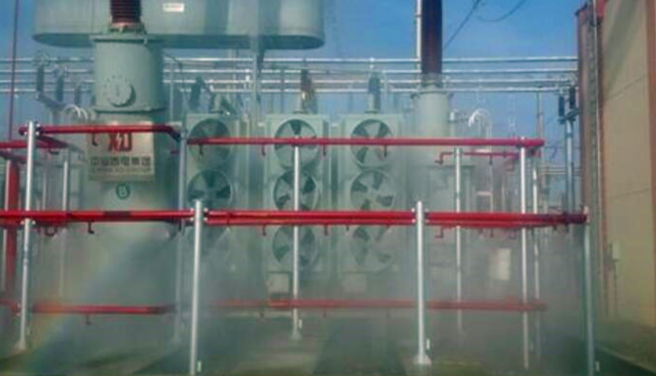 水噴霧滅火系統保護柴油發電機，噴頭采用的是撞擊型。合理嗎？